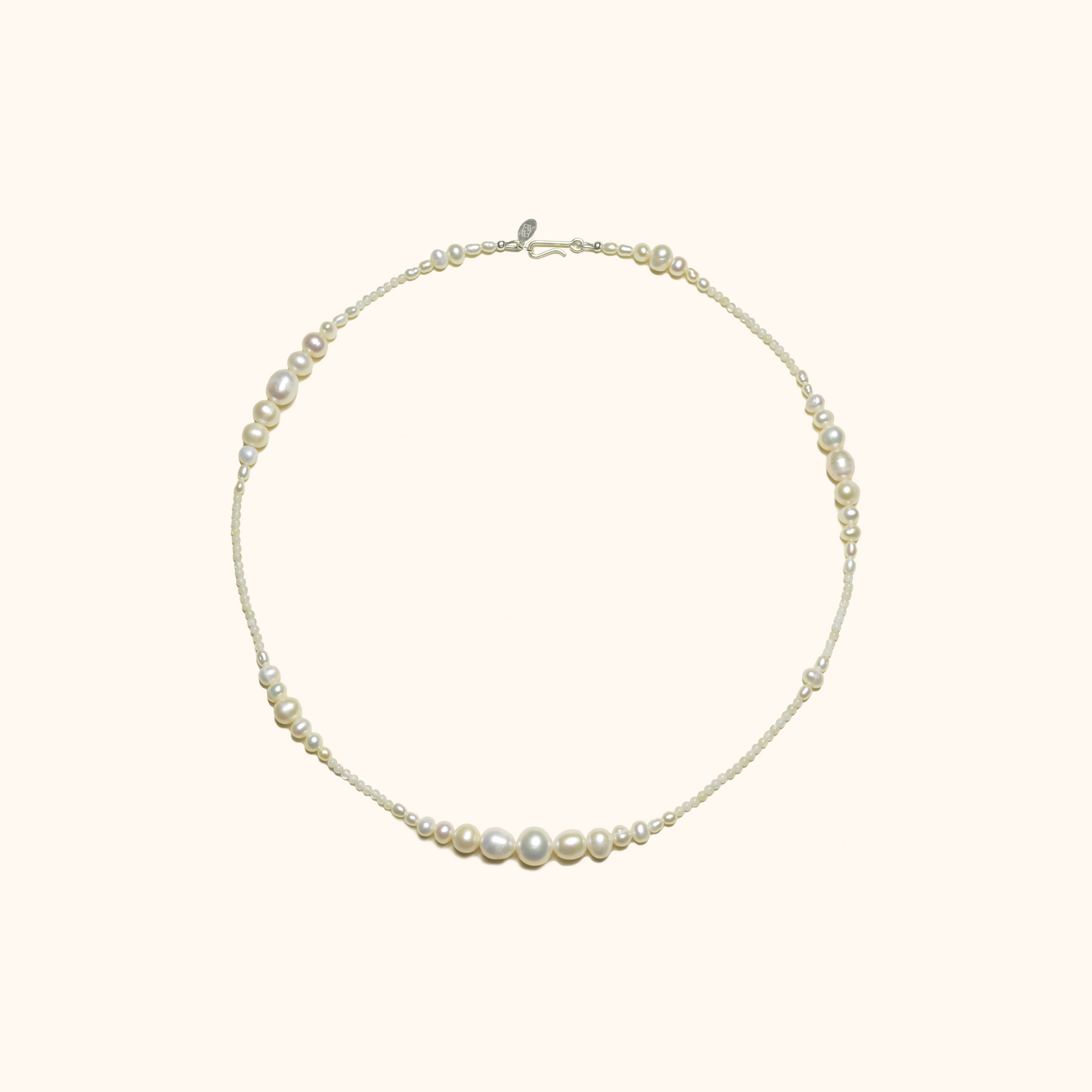 Pearl Beaded Eddy Necklace