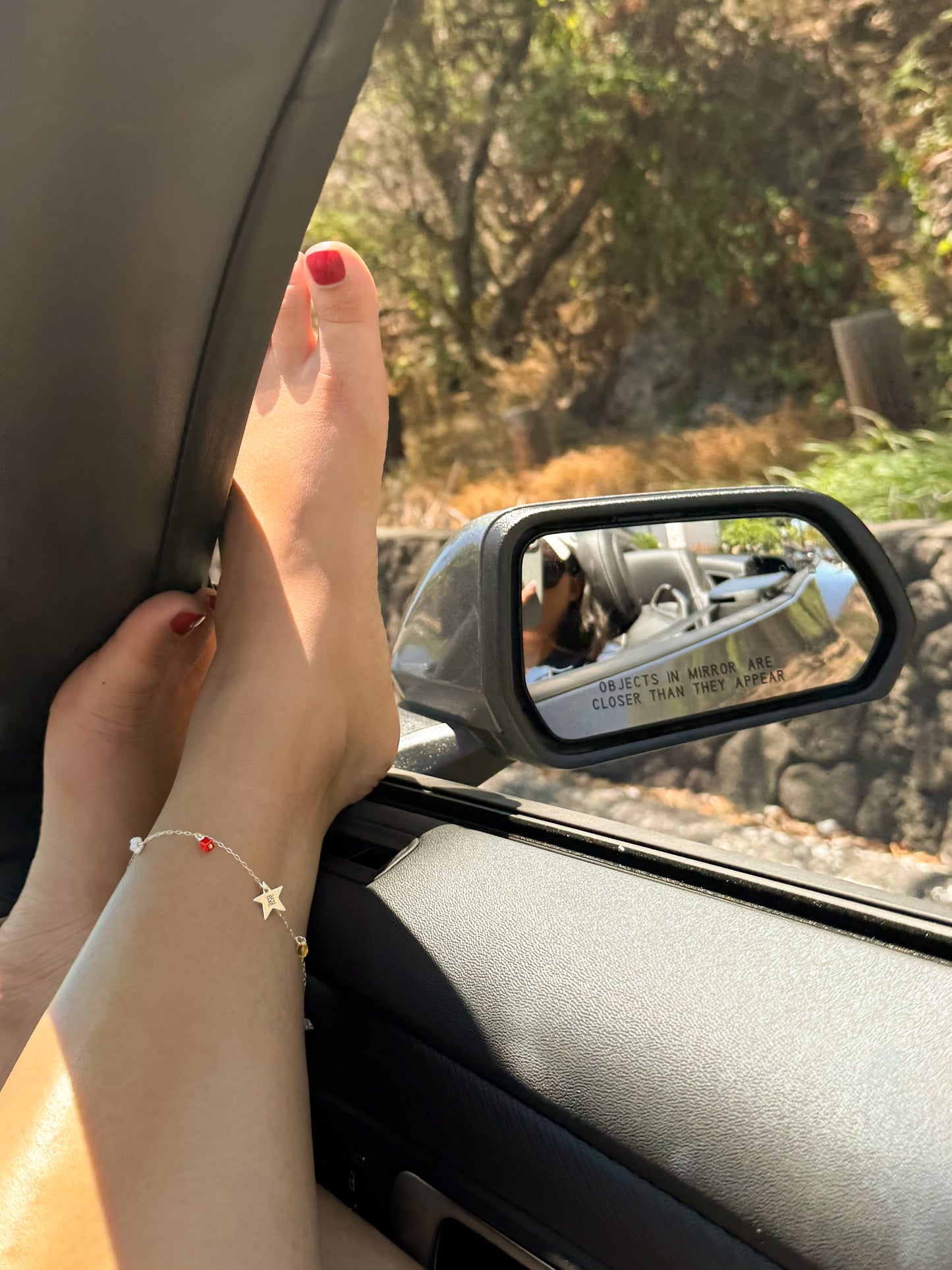 The Sunset Star Anklet