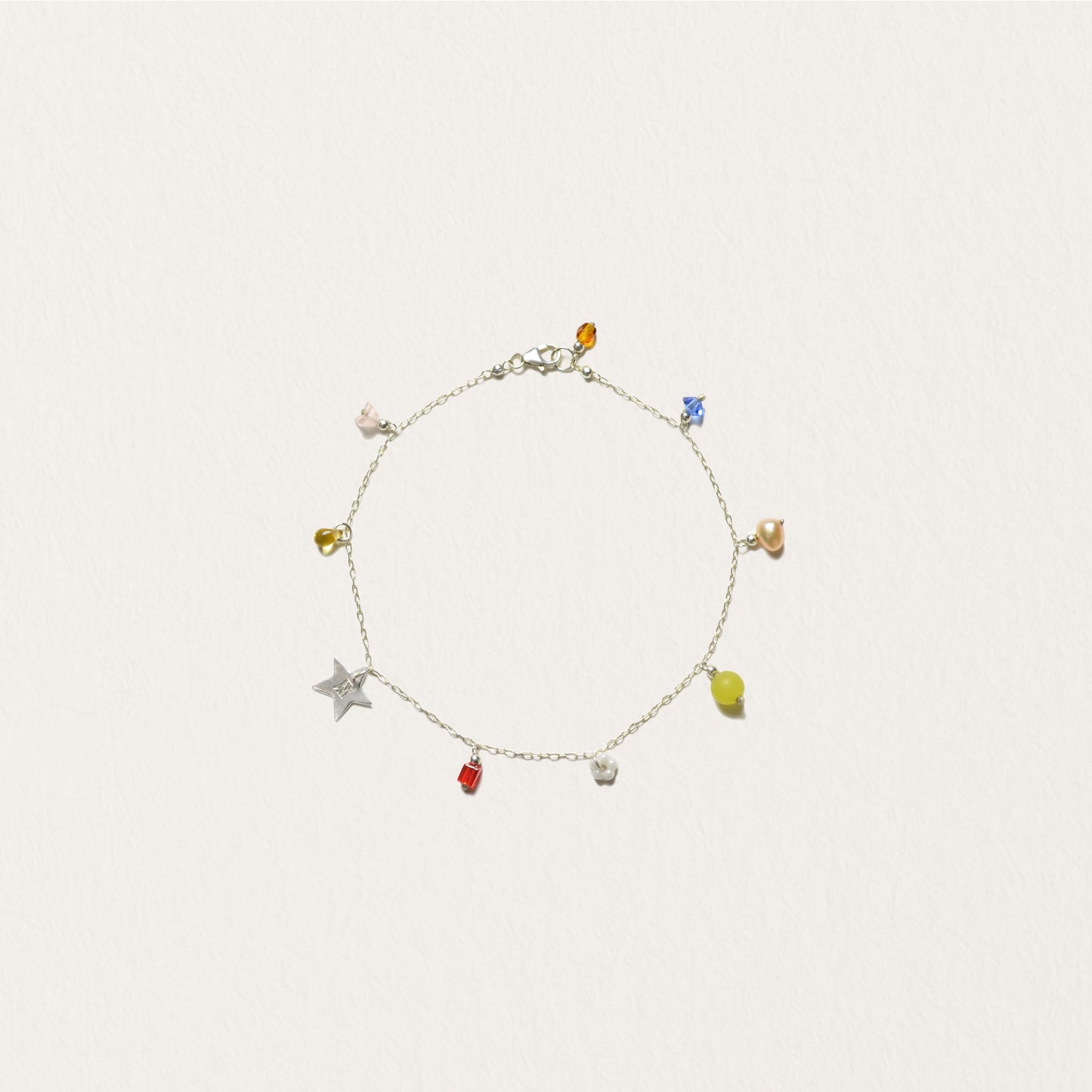 The Sunset Star Anklet