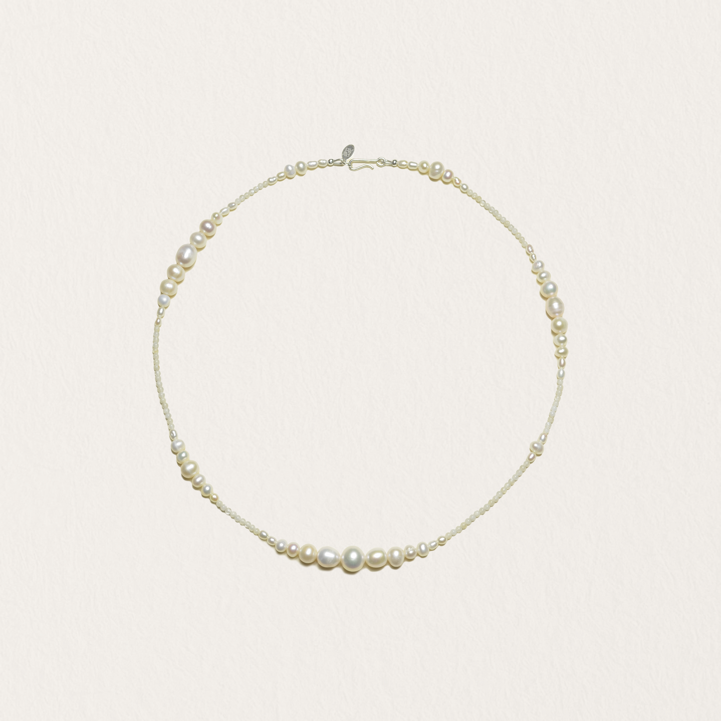 Pearl Beaded Eddy Necklace