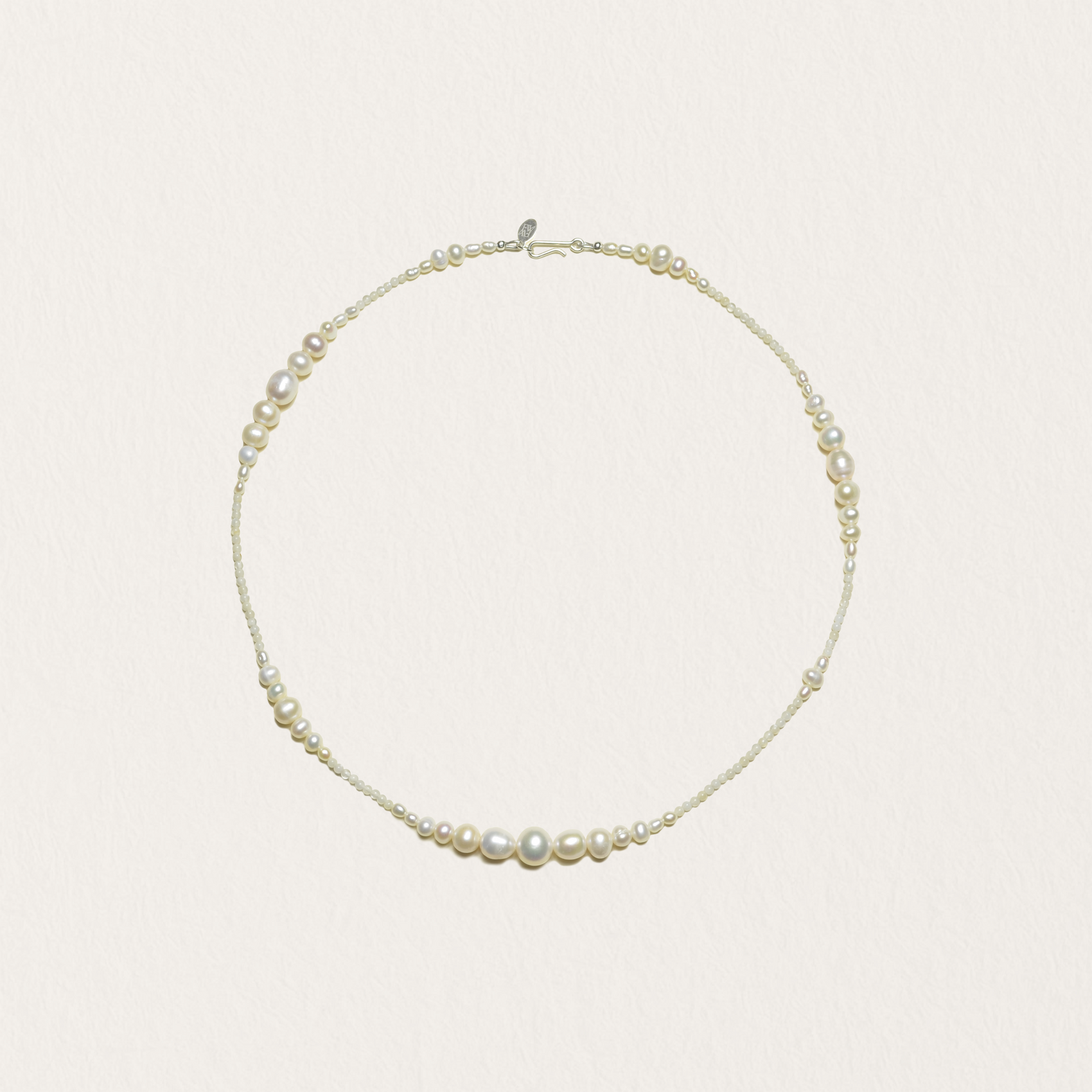Pearl Beaded Eddy Necklace