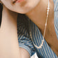 Pearl Beaded Eddy Necklace
