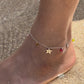 The Sunset Star Anklet